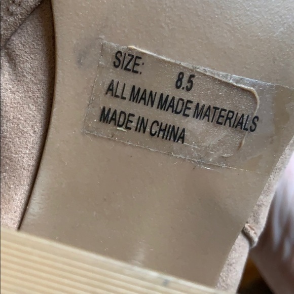 Ankle Boots Mauve Toned Ankle Boots size 8.5 - Picture 9 of 14